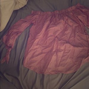 Off the shoulder top